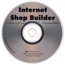 Internet Shop Builder 2.0 (PC-CD, 1998) for Windows 95/98/NT - NEW CD in... - £3.98 GBP