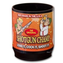 Shotgun Champ Spill Free Beer Dispenser Black - £10.40 GBP