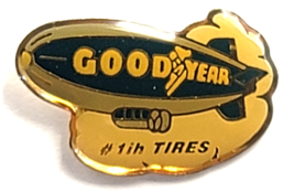 Goodyear Blimp #1 in Tires Tire Automotive Service Advertising Enamel Pr... - $12.99