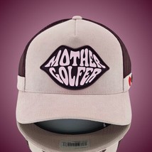 G/FORE Hat Cap Amour Mother Golfer Cotton Corduroy Trucker Golf Outdoor Logo  - £48.49 GBP