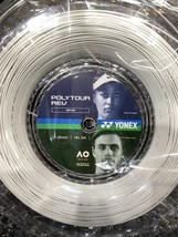 YONEX Poly Tour REV 1.25mm 200m 16gauge 656ft Tennis String Reel White P... - $3,183.14 MXN