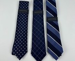Tommy Hilfiger Mens Lot of 3 Silk/Polyester Assorted Ties-O/S - £23.91 GBP