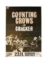 Counting Crows Poster Cracker Band concert Hamburg - £70.81 GBP