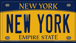 New York NY Novelty Mini Metal License Plate Tag - $14.95