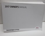 2017 Kia Sorento Owners Manual book - $41.56