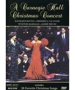 A Carnegie Hall Christmas Concert / Frederica von Stade, Kathleen Battle... - $40.17 CAD