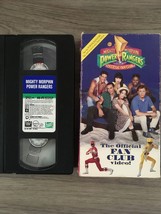 Mighty Morphin Power Rangers Official Flan Club VHS Tape 2003 - £10.69 GBP
