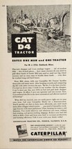 1955 Print Ad Caterpillar CAT D4 Crawler Tractor Pulls Farm Equipment Peoria,IL - £15.27 GBP