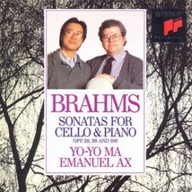 Johannes Brahms : Brahms: Sonatas for Cello and Piano - Op CD Pre-Owned - £11.94 GBP