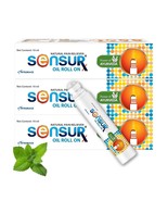 Sensur Natural &amp; Ayurvedic Pain Relief Oil Roll On -(10ml, Pack of 3) - £14.06 GBP