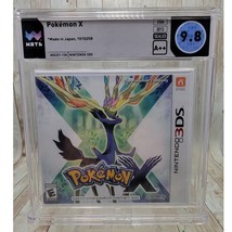 2013 Pokémon X Nintendo 3DS Video Game WATA 9.8 Sealed A++ - $216.10