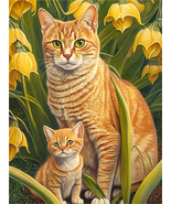 5D Diamond Painting Kits Animal Cat Full Dril Paint Art Cat Kitten 12×16... - £10.84 GBP