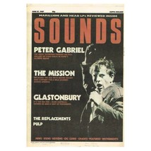 Sounds Magazine June 27 1987 npbox223 Peter Gabriel - The Mission - Glastonbury - £7.73 GBP