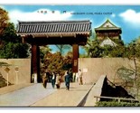 Sakuramon Gate Osaka Castle Osaka Japan UNP Chrome Postcard L20 - £3.11 GBP