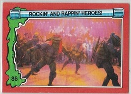 N) 1991 Topps - Teenage Mutant Ninja Turtles 2 - Movie Trading Card - #86 - £1.55 GBP