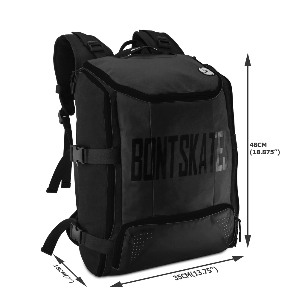 Bont Skate Bag Inline Speed Skates Backpack 100%  Roller Skating Shoes Bag Helme - £223.78 GBP
