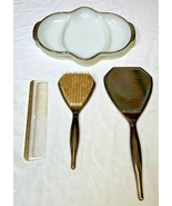 Anchor Hocking ware Vanity Set Vintage - $13.47 CAD