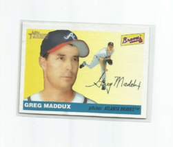 Greg Maddux (Atlanta Braves) 2004 Topps Heritage Card #214 - £3.92 GBP