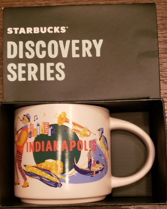 *Starbucks 2024 Indianapolis, Indiana Discovery Series 14 Oz Mug NEW IN BOX - £31.57 GBP