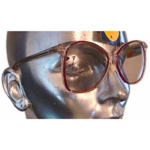 Retro Vintage Sunglasses NWT 1980S Wine Nevitt Sales Sun Sensor - $28.71