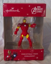 Hallmark Marvel Comics Avengers Iron Man 3&quot; Holiday Christmas Tree Ornament New - £11.92 GBP