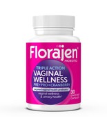 Florajen Women’s Triple-Action Probiotic - Prebiotic + Probiotic + Cranb... - $260.55 MXN