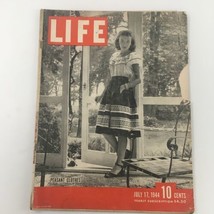 VTG Life Magazine July 17 1944 Peasant Clothes Feature, Newsstand - £10.59 GBP