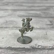 Monopoly Horse And Rider Replacement Metal Pewter Game Piece - $3.14