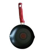 T-FAL RED ~ 10.5 Frying Pan w/Pouring Spouts ~ Non-Stick Thermo-Spot Tec... - $639.73 MXN