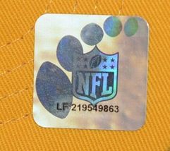 Team Apparel NFL Minnesota Vikings Gold Purple Pre Curved Bill Adjustable Hat image 6