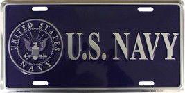 Navy License Plate (blue) - £9.36 GBP