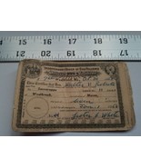 Home Treasure Independent Order Odd Fellows Official Certificate1956 Mai... - $13.00 CAD