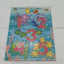 Playmore Waldman 12 Piece Children&#39;s Puzzle My 123s Underwater Fish Star... - $14.25