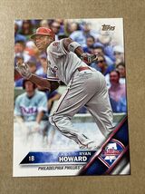 Ryan Howard 2016 Topps Series One #15 Philadelphia Phillies - €1,24 EUR