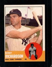 1963 Topps #420 Bobby Richardson Ex Yankees *X59726 - £24.28 GBP