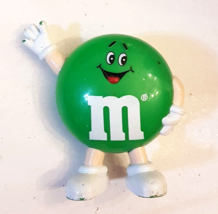 Green M&amp;M&#39;s Candy Dispenser Burger King Kids Club Meal Toy 1991 - £3.83 GBP