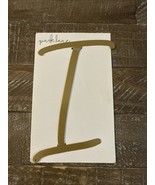 Park Lane Gold Metal Letter I - $49.38
