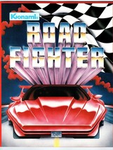 Road Fighter Arcade Game Flyer Original 1984 Retro Race Vintage Video 8.5&quot; x 11&quot; - £19.84 GBP