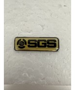 Vintage SGS Airline? Advertising 1-1/8&quot; Lapel Hat Pin No Back - $9.85