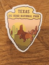 Big Bend National Park Sticker Texas Camping Hiking Thermos Laptop Water Bottle - £1.61 GBP