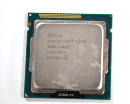 Intel Core i7-3770 Quad Core 3.4GHz 8MB SR0PK Socket 1155 CPU - $36.42