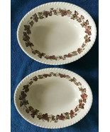 Vintage Johnson Bros Empire Grape Vegetable Bowl Serving Dish (2)  HTF E... - £27.10 GBP