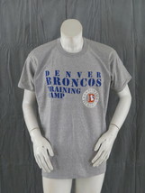 Denver Broncos Shirt (VTG) - Traing Camp Type Set Grpahic - Men&#39;s Extra ... - £43.26 GBP