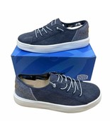 Hey Dude Cody Craft Linen Navy | Men&#39;s Sneakers | Slip On Shoes | Size 10 - $58.70 CAD