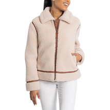 BEARPAW Ladies&#39; Moto Shearling Jacket - $43.19