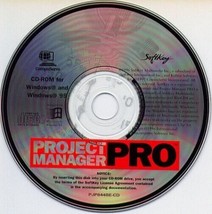 Project Manager Pro CD-ROM For Windows - New Cd In Sleeve - £3.11 GBP