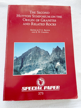 1992 PB Second Hutton Symposium on the Origin of Granites and Related Rocks: P.. - £34.12 GBP