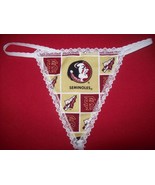 New Womens FLORIDA STATE UNIVERSITY Gstring Thong Lingerie Panties Under... - $366.80 MXN