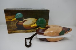 Avon 1978 Wild Mallard Duck Ceramic Organizer and Clint Shower Soap Orig... - £15.92 GBP