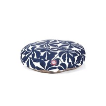 MajesticPet 788995506140 30 in. Plantation Round Pet Bed  Navy Blue - Small - £52.75 GBP